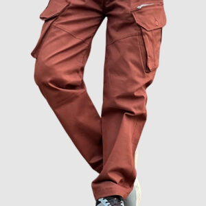 Coffee Brown Baggy Cargo Pants