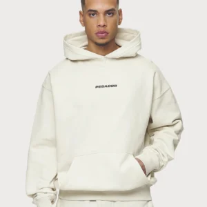 Men Colne Logo Oversized Skin Hoodie